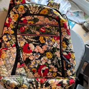 Vera Bradley backpack with laptop sleeve